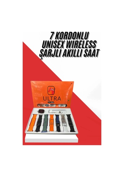 Unısex 7 Kordonlu Çok Fonksiyonlu Nabız Ölçer Uyku Ve Sağlık Takibi