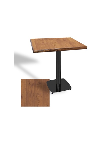 Tokyo Masif Kenar Laminat Kare Masa 70x70 Esb - Novagento Çok Renkli