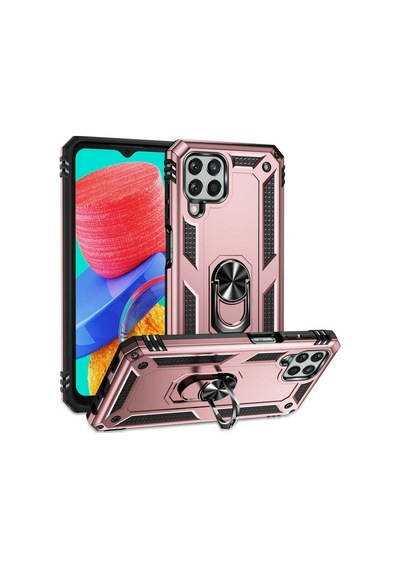 Galaxy M33 Kılıf Zore Vega Kapak Rose Gold