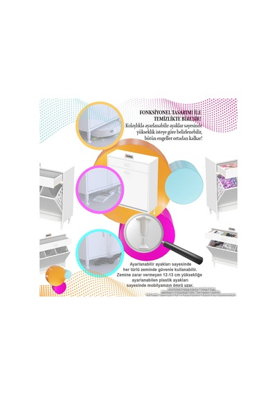 Eliusta Asil 95 Cm Kirli Çamaşır Sepetli Banyo Dolabı 1 Çekmeceli Mutfak Çok Amaçlı Dolap 95x88x32,5 Cm Beyaz Eliusta Asil 95 Cm Kirli Çamaşır Sepetli Banyo Dolabı 1 Çekmeceli Mutfak Çok Amaçlı Dolap 95x88x32,5 Cm Beyaz