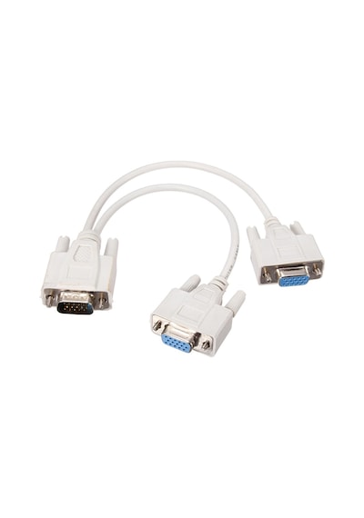 Vga To 2 Vga Çoğaltici Çoklayici Y  Kablo