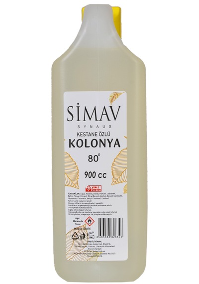 Simav Synaus Kestane Özlü ve Termal Sulu Kolonya Seti 4'lü