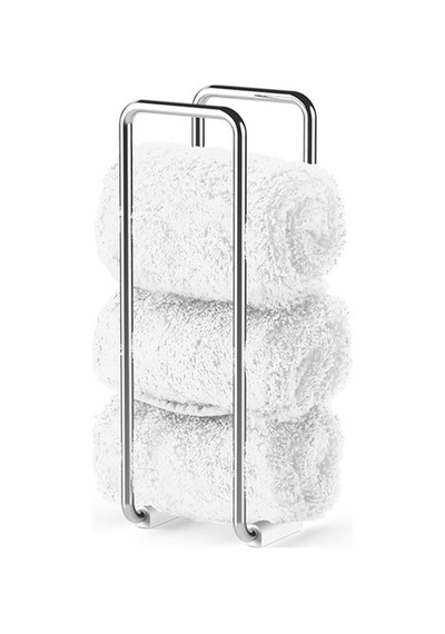 Havluluk, Dikey, Tezgah Üstü, 9xh27x9cm - Krom Krom