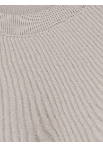 Lcw Vision Bej Bisiklet Yaka Erkek Sweatshirt