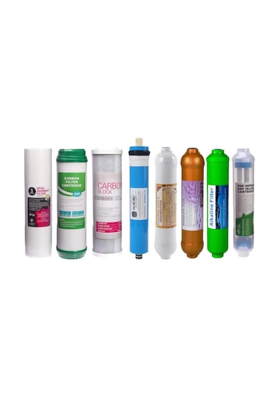 Su Arıtma Cihazı 8' Li Filtre Seti Vontron Membranlı Gold Mineral Alkali Detox Filtre