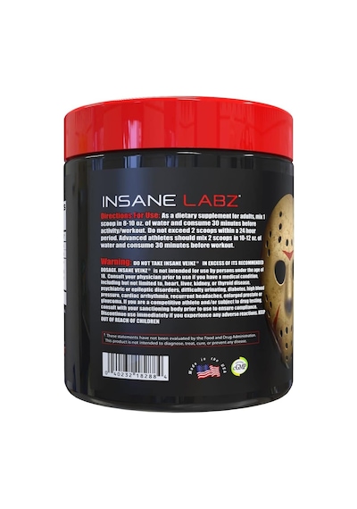 Insane Labz Insane Veinz Nitric Oxide Booster Agmatine Sulfate