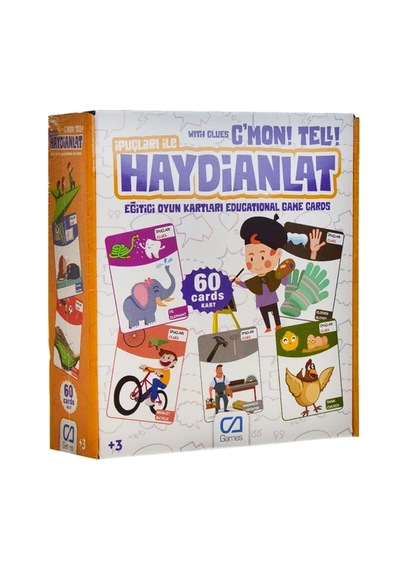 Haydi Anlat Oyunu Eğitici Oyun Kartları