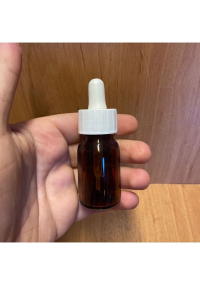 20 Ml Plastik Damlalıklı Amber Cam Şişe , 20cc Kahverengi Cam Şişe Damlalıklı X 6 Adet