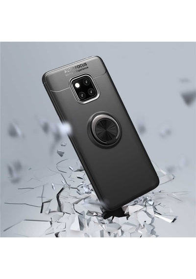 Huawei Mate 20 Pro Yüzüklü Manyetik Ravel Kilif 513799599
