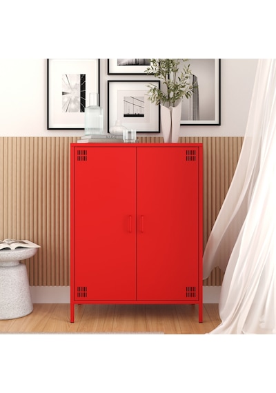 Pera Metal Dolap 2 Kapılı 80,50 X 40 X 109,50 Cm - 9 Renk Seçeneği Bulunmaktadır Ral 3020 Kırmızı Pera Metal Dolap 2 Kapılı 80,50 X 40 X 109,50 Cm - 9 Renk Seçeneği Bulunmaktadır Ral 3020 Kırmızı