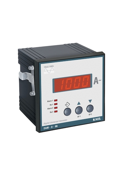 Kael Dam-D-96 - Ac Çift Aşırı Akım Setli Universal Ampermetre