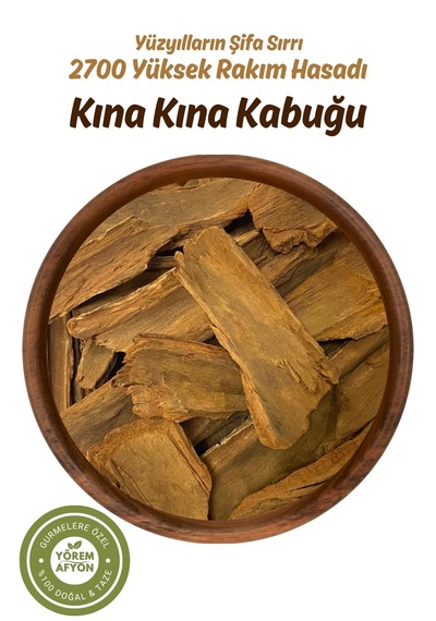 Yüzyılların Şifa Sırrı 2700 Rakım Hasadı Kınakına Kabuğu Cinchona Officinalis 60gr.