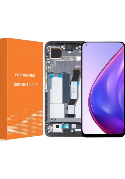 Xiaomi Mi 10t Mi 10t Pro Lcd Ekran Dokunmatik Kasalı Siyah Servis