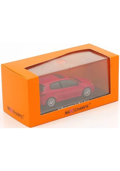 1:43 Ölçek Maxichamps 2005 Volkswagen Golf 5 R32 Diecast Metal Minyatür Model Araba 10cm