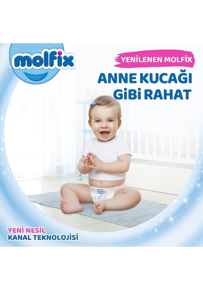 Molfix Bebek Bezi Beden:6 15+kg Extra Large Mega Pk 80 Adet