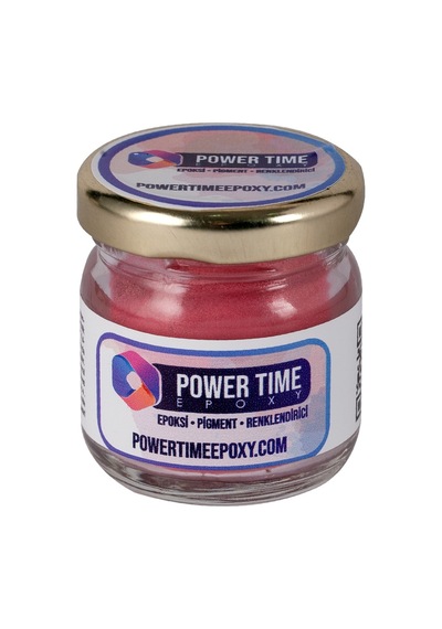 Sedefli Metalik Toz Pigment Boya / Gül Pembe / Epoksi Için