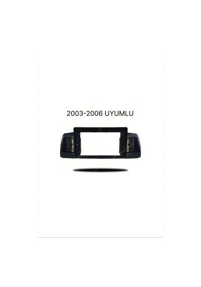 Snp Serisi Toyota Corolla 2003 - 2006 Terra Ve Sole Uyumlu 6-128gb Hafıza Multimedya Sistemi Ve Geri Görüş Kamerası 9"