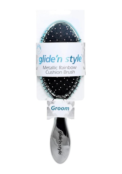Tr Glide'n Style Metalik Gökkuşağı Açma Tarama Fırçası Gs-246 Genel