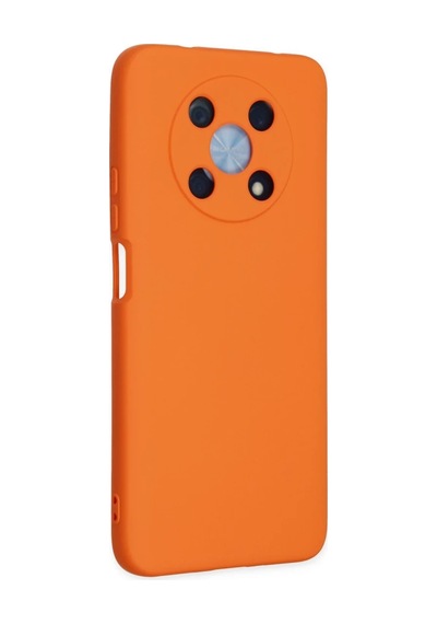 Huawei Nova Y90 Kılıf Nano İçi Kadife Silikon - Turuncu 0.2M-Çok Renkli