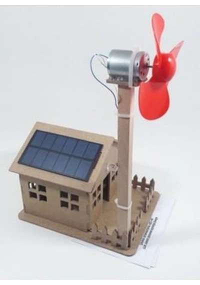 Güneş Enerjili Deney Seti -panelli Ev Gnsrkfaz2729