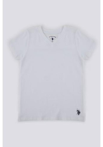 U.S. Polo Assn. U.s Polo Erkek Çocuk Fanila-beyaz Beyaz