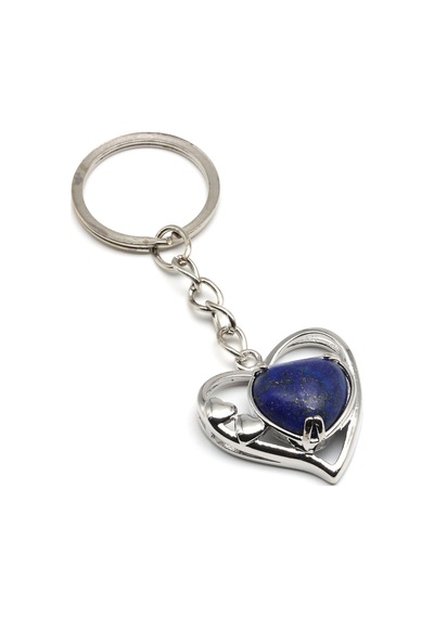 Lapis Lazuli Doğal Taş Anahtarlık - Anh-0177