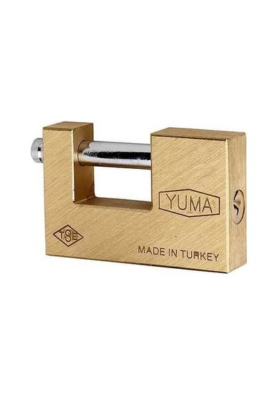 Yuma Ym3068 Pirinç Gövde Kayar Milli Asma Kilit 68 Mm