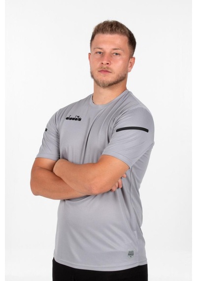 Diadora Alto 25 Antrenman Tişört Gri