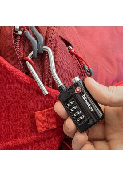 Master Lock Asma Kilit, Kendi Kombinasyonunuzu Ayarlayın Tsa Kabul Edilen Bagaj Kilidi, 1-5/16 İnç