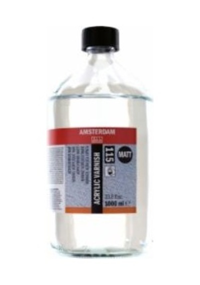 Talens Amsterdam Acrylic Varnish Matt No:115 1000Ml
