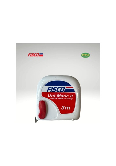 Fisco Şerit Metre 3 Metre 16 Mm Usta Metresi 3 M Diğer
