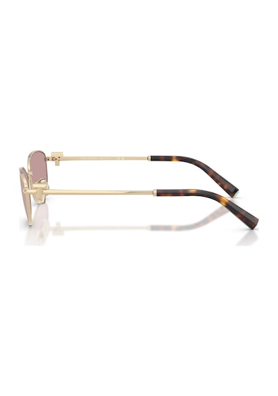 Tiffany Co. Tf 3115 6189vs 56 Unisex Oval Gold Aynalı Metal Güneş Gözlüğü Altın