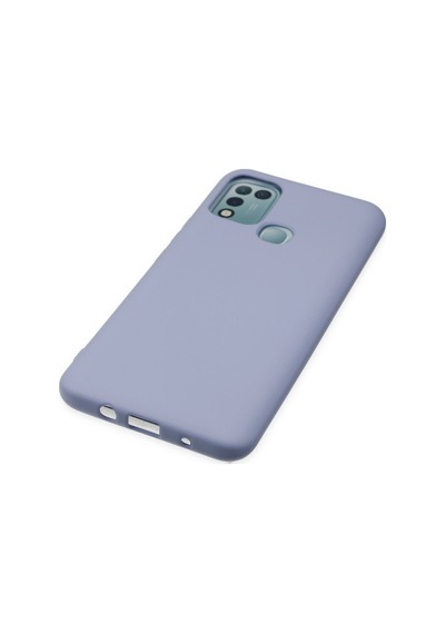 İnfinix Hot 10 Play Uyumlu Kılıf Nano İçi Kadife Silikon - Lila