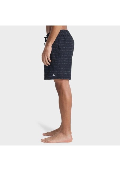Quiksilver Stretch Printed Erkek Lacivert Mayoşort