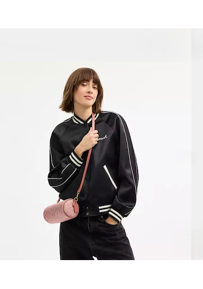 Coach Barrel Bag Kadın Omuz Çantası Açık Pembe