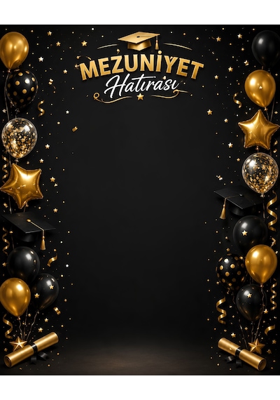 Mezuniyet Hatırası Hatıra Fotoğrafı Pvc Vinil Afiş 160 X 200 Cm Tek Parça 04 7