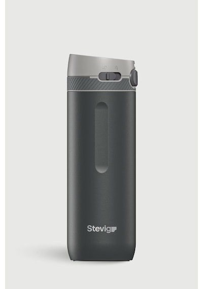 Stevig 4 Action Trigger-control Çelik Termos 500 Ml Pirate Black St-233 Siyah