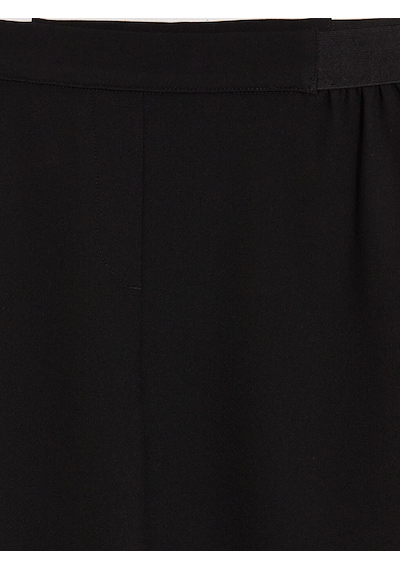 Lcwaıkıkı Classic Siyah Beli Lastikli Kadın Pantolon