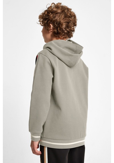 Lescon Çocuk Fermuarlı Kapüşonlu Sweatshirt 25n-3130 Bej