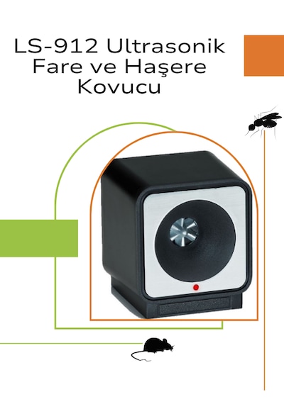 Kovmatik LS-912 Ultrasonik Fare Ve Haşere Kovucu