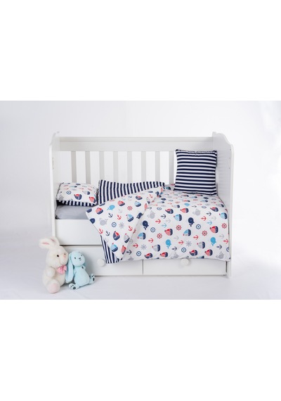 Patalena Home Pamuk 7 Parça Bebek Nevresim Takımı 100 x 150 CM