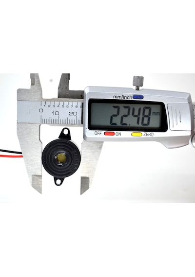 Mini Buzzer 12v Açık Kapı Far Sesli Uyarı Kesiksiz Düz Öter