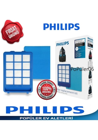 Philips Uyumlu Fc9912 Marathon Ultimate Kumanda Sapı+Filtre Seti+Başlık (411601865)