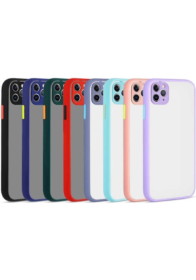 Apple Uyumlu iPhone 11 Pro Max Klfs Hux Kılıf kırmızı Kirmizi