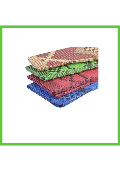 Bezos Sermat 180x270 Plastık Hasır Kılım Dmc Çok Renkli