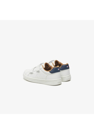 Tommy Hilfiger Tommy Jeans Flag Bebek Beyaz Sneaker T1x9-33835-1355x336 Beyaz