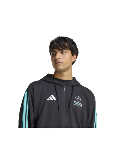 Black/semıru Adidas Erkek Günlük Kapşonlu Eşofman Üstü Mer Dna Fz Hd M Ke5910 Siyah