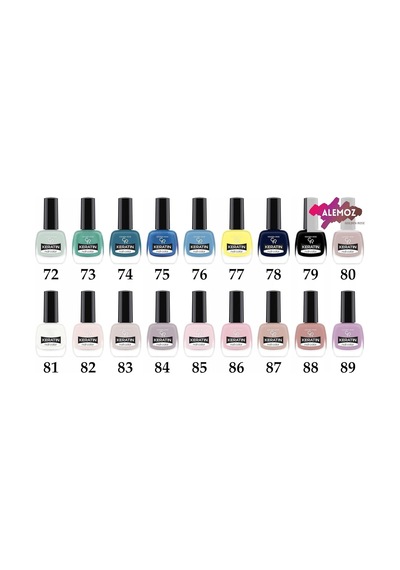 Golden Rose Keratin Nail Color No: 10 - Keratin İçerikli Güçlendirici Parlak Oje Diğer