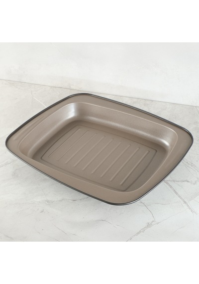 Guardini Fırın Tepsisi Bronz 39x32x5 Cm Çok Renkli