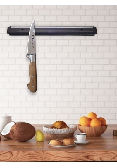 Lazreis Kurban Bıçağı No2, El Yapımı Paslanmaz Çelik Bıçak 16cm Ahşap